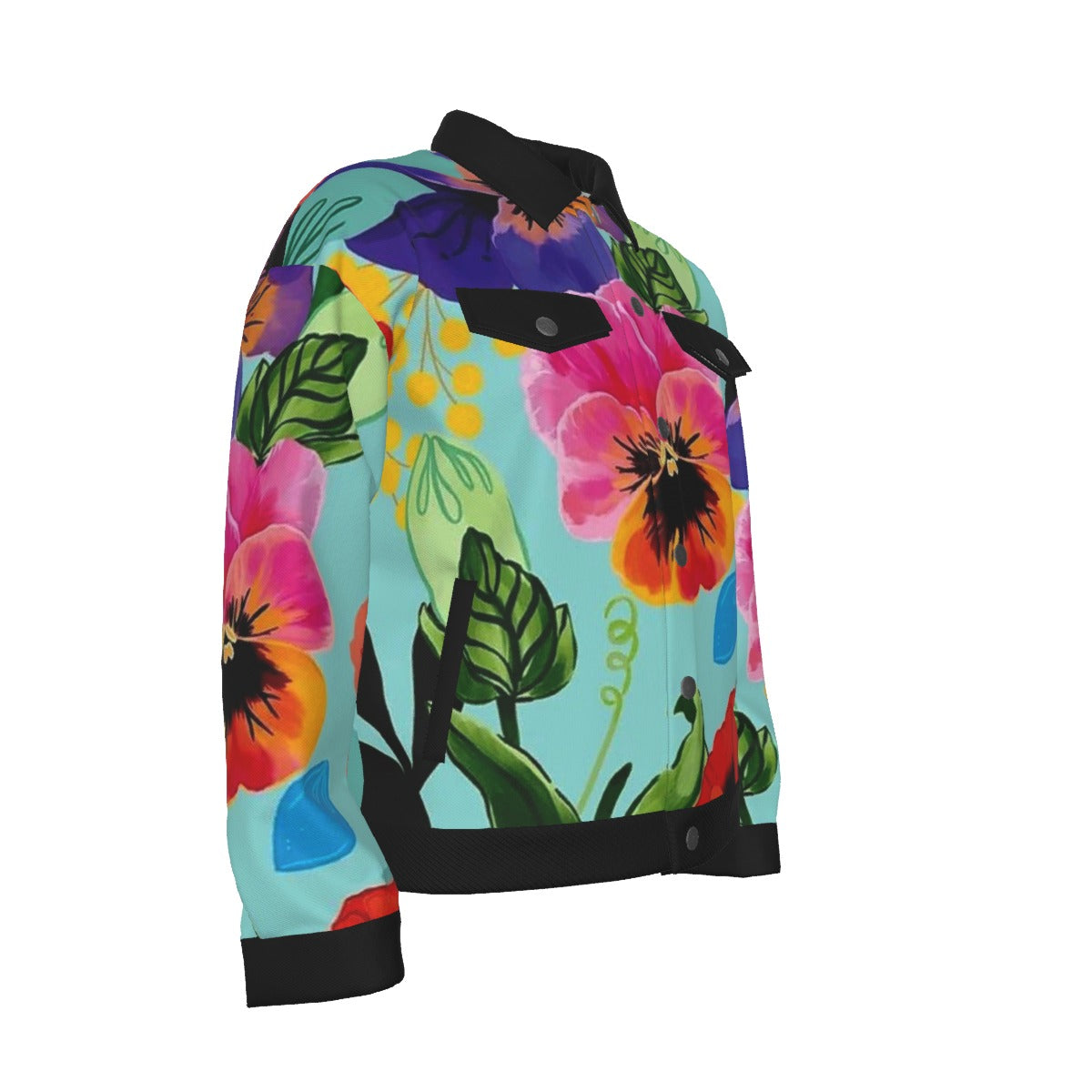 All-Over Print Unisex Lapel Jacket | 245GSM Cotton